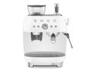 Espressomaschine mit Mahlwerk 50's Style EGF03WHEU