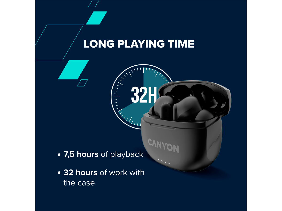 Canyon Bluetooth Headset noir