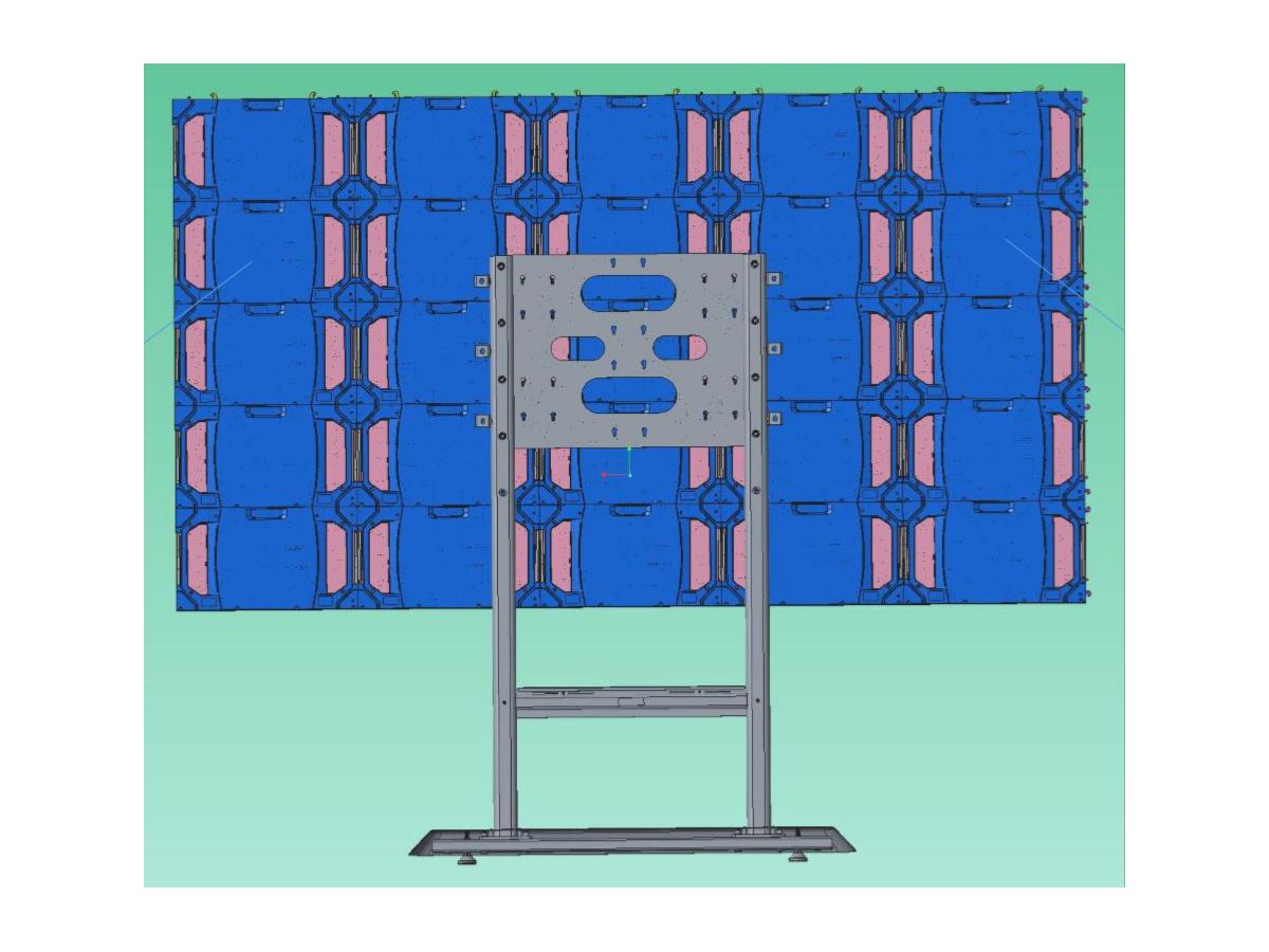 ABSEN C138 2.0, Floor-Wall-Mount Package