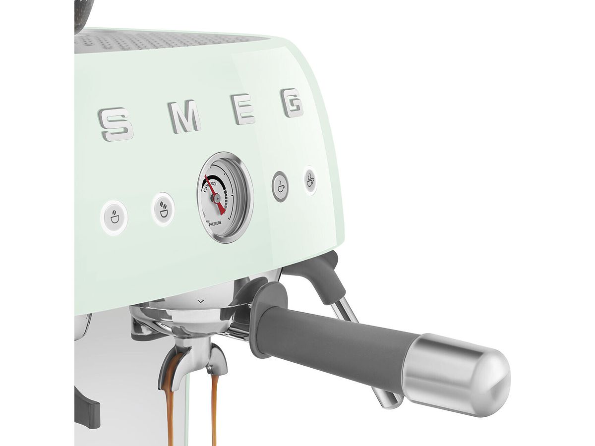 Espressomaschine mit Mahlwerk 50's Style EGF03PGEU